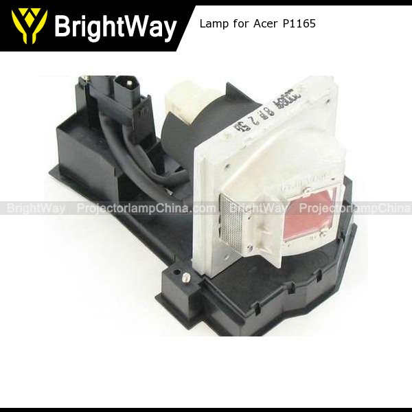 Replacement Projector Lamp bulb for Acer P1165