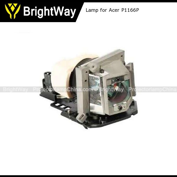 Replacement Projector Lamp bulb for Acer P1166P