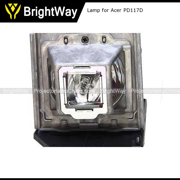 Replacement Projector Lamp bulb for Acer PD117D