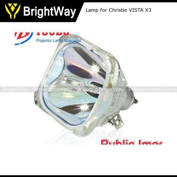 Replacement Projector Lamp bulb for Christie VISTA X3  