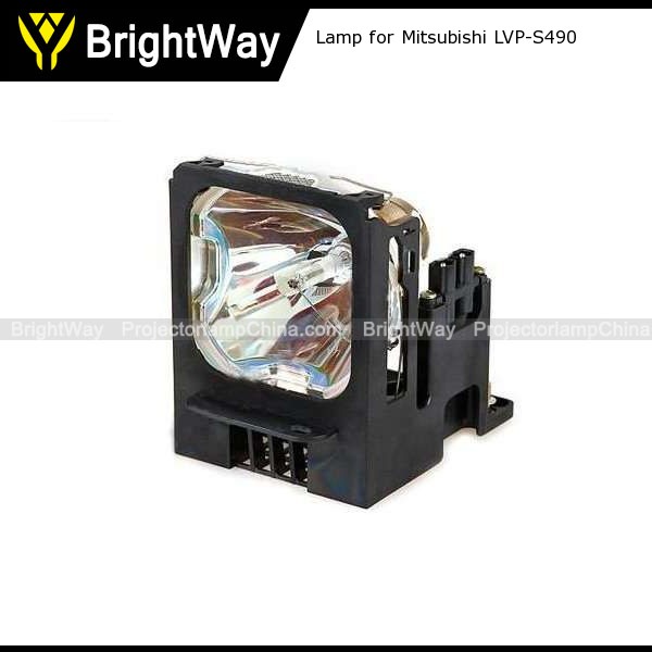 Replacement Projector Lamp bulb for Mitsubishi LVP-S490