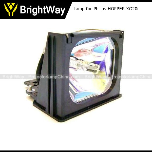 Replacement Projector Lamp bulb for Philips HOPPER XG20i